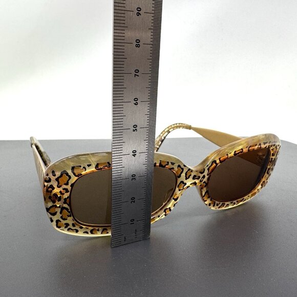 JEAN LAFONT Paris Model CANNES cheetah Eyeglasses Frame Made in France